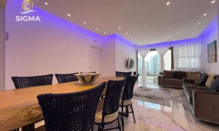 VISTA MAR - Apartamento com 3 quartos 1 suíte à venda, Praia das Pitangueiras, Guarujá/SP.
