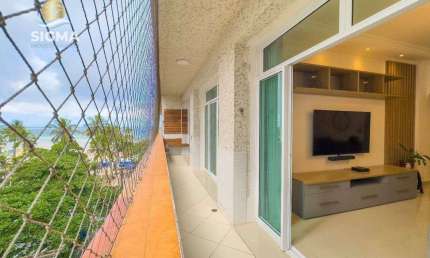 Apartamento com 2 dormitórios à venda, 80 m² por R$ 589.000,00 - Pitangueiras - Guarujá/SP