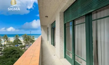 Frente mar - apartamento com 2 dormitórios à venda, praia das pitangueiras, guarujá.