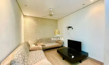 Apartamento com 1 dormitório à venda na praia das pitangueiras guarujá/sp.