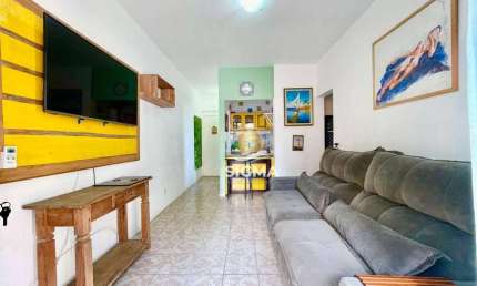 PERTO DO MAR - Apartamento com 1 dormitório à venda na Praia das Astúrias - Guarujá/SP.