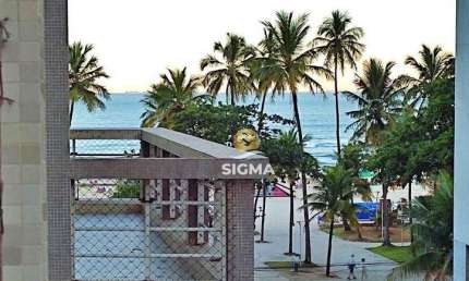 VISTA MAR - Apartamento com 2 dormitórios à venda na Praia das Pitangueiras - Guarujá/SP.