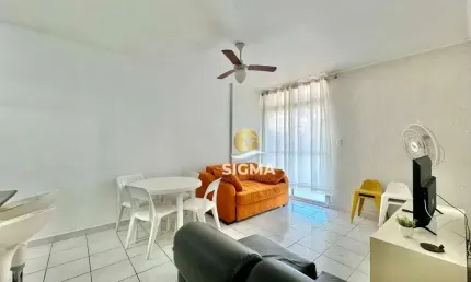 Apartamento com 2 dormitórios à venda, 55 m² por r$ 460.000,00 - pitangueiras - guarujá/sp