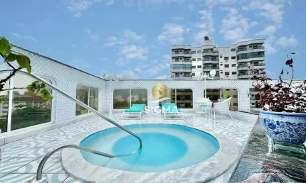 Cobertura com 2 dormitórios à venda, 181 m² por R$ 1.200.000,00 - Enseada - Guarujá/SP
