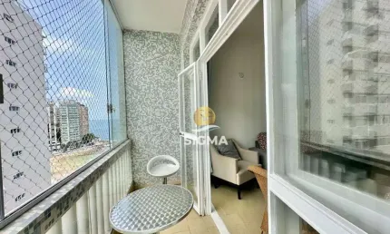 Apartamento com 2 dormitórios à venda, 104 m² por R$ 460.000,00 - Pitangueiras - Guarujá/SP