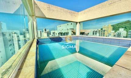 Cobertura com 2 dormitórios à venda, 140 m² por R$ 800.000,00 - Pitangueiras - Guarujá/SP