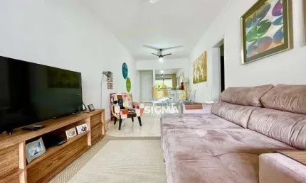 Apartamento com 2 dormitórios à venda, 110 m² por R$ 600.000,00 - Pitangueiras - Guarujá/SP