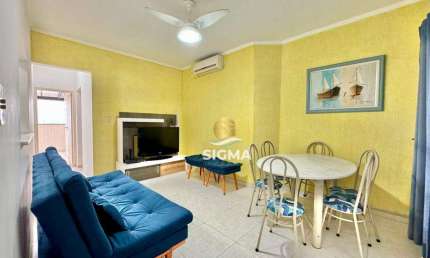 Cobertura com 1 dormitório à venda, 70 m² por R$ 380.000,00 - Jardim Astúrias - Guarujá/SP