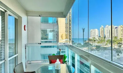 Apartamento com 2 quartos sendo 1 suíte à venda na Praia das Astúrias - Guarujá/SP.