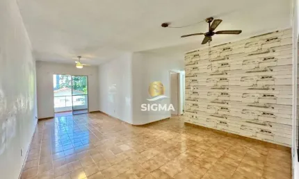 Apartamento com 3 dormitórios à venda, 100 m² por R$ 450.000 - Tombo - Guarujá/SP.