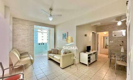 Apartamento com 2 quartos à venda na Praia das Pitangueiras - Guarujá/SP.