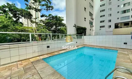 Apartamento com 4 quartos sendo 1 suíte à venda, 120 m² por r$ 550.000 - pitangueiras - guarujá/sp