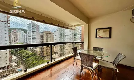 Apartamento com 2 dormitórios à venda, 70 m² por r$ 520.000,00 - pitangueiras - guarujá/sp