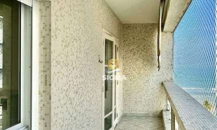 Apartamento com 2 dormitórios à venda, 72 m² por R$ 480.000 - Pitangueiras - Guarujá/SP.
