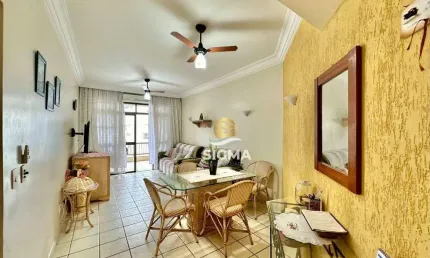 Apartamento com 2 dormitórios à venda, 85 m² por r$ 380.000,00 - jardim astúrias - guarujá/sp