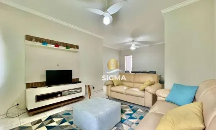PERTO DO MAR - Apartamento com 2 quartos à venda, 86 m² por R$ 450.000 - Pitangueiras - Guarujá/SP.