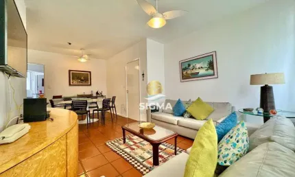 Apartamento com 2 dormitórios à venda, 86 m² por R$ 450.000,00 - Pitangueiras - Guarujá/SP