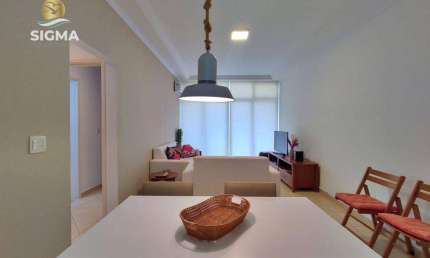 Apartamento com 2 Suítes à venda, 98 m² por R$ 750.000 - Pitangueiras - Guarujá/SP.