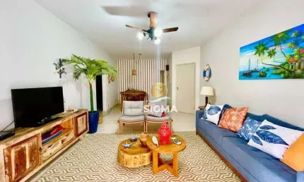 Apartamento com 3 quartos sendo 1 suíte à venda na praia das pitangueiras - guarujá/sp.