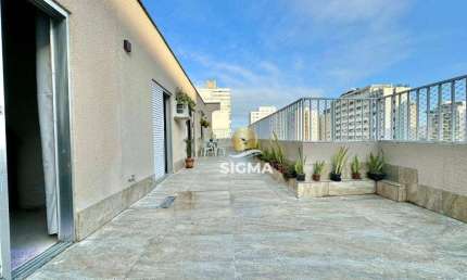 Cobertura com 3 dormitórios à venda, 180 m² por R$ 650.000,00 - Pitangueiras - Guarujá/SP
