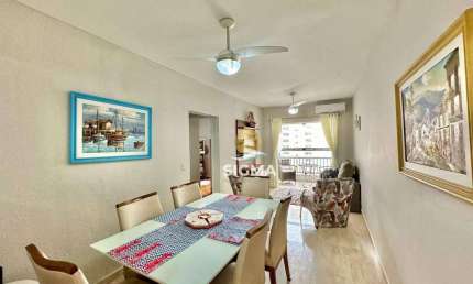 Apartamento com 2 dormitórios à venda, 85 m² por R$ 545.000,00 - Pitangueiras - Guarujá/SP