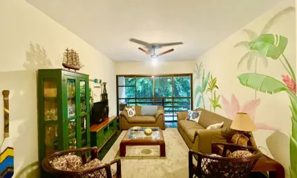 Apartamento com 3 quartos sendo 1 suíte à venda na Praia das Pitangueiras - Guarujá/SP.