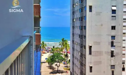 Apartamento com 2 dormitórios à venda, 95 m² por R$ 455.000,00 - Pitangueiras - Guarujá/SP