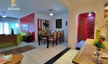 Apartamento com 3 quartos sendo 2 suítes à venda na praia das pitangueiras, guarujá/sp.