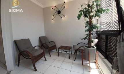 Apartamento com 2 dormitórios à venda, 92 m² por R$ 600.000 - Pitangueiras - Guarujá/SP.