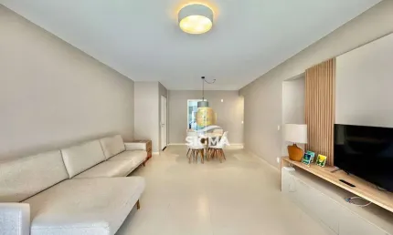 Apartamento com 3 dormitórios à venda, 125 m² por r$ 1.370.000,00 - pitangueiras - guarujá/sp