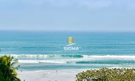 Apartamento com 3 quartos sendo 1 suíte  à venda na Praia das  Pitangueiras - Guarujá/SP.