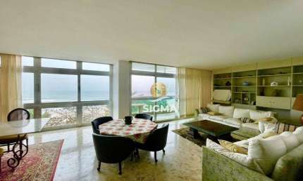 Apartamento com 3 dormitórios à venda, 209 m² por R$ 1.100.000,00 - Pitangueiras - Guarujá/SP