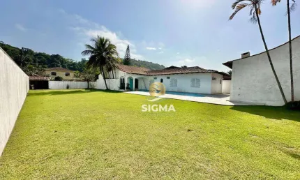 Casa com 3 quartos seno 1 suíte mais Terreno à venda por R$ 1.750.000 - Jardim Guaiuba - Guarujá/SP.