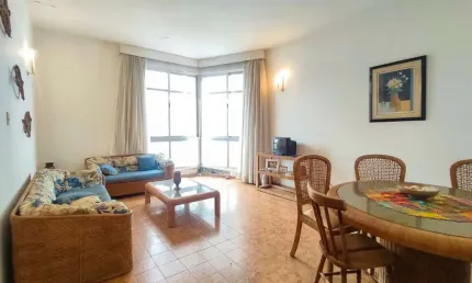 Apartamento com 2 dormitórios à venda, 90 m² por r$ 590.000,00 - pitangueiras - guarujá/sp