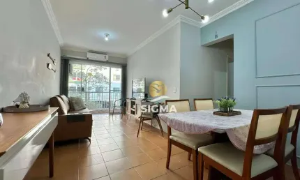 Apartamento com 3 quartos sendo 1 suíte à venda na praia das astúrias - guarujá/sp.