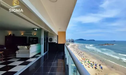 Apartamento à venda, 245 m² por r$ 2.500.000,00 - pitangueiras - guarujá/sp