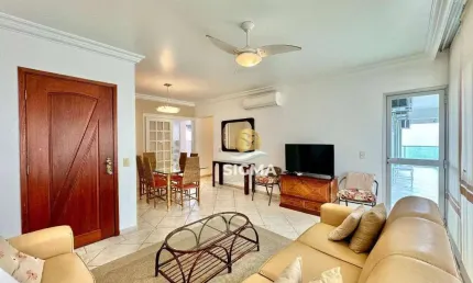 Apartamento com 4 dormitórios à venda, 140 m² por R$ 1.300.000,00 - Pitangueiras - Guarujá/SP
