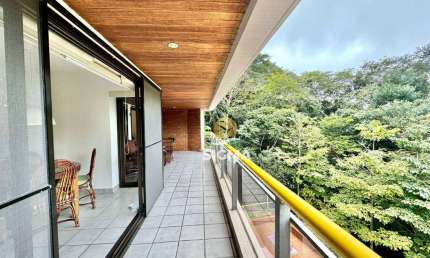 Apartamento com 3 dormitórios para alugar, 169 m² por R$ 7.500,00/mês - Enseada - Guarujá/SP