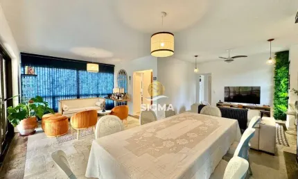 Apartamento com 3 dormitórios à venda, 166 m² por R$ 1.200.000,00 - Pitangueiras - Guarujá/SP