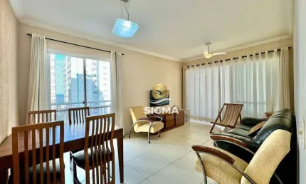 Apartamento com 3 dormitórios à venda, 130 m² por r$ 1.060.000,00 - jardim astúrias - guarujá/sp