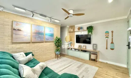 Apartamento com 1 quarto à venda na praia das astúrias - guarujá/sp.