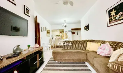 Apartamento com 2 dormitórios à venda, 80 m² por R$ 580.000,00 - Tombo - Guarujá/SP