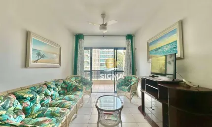 Apartamento com 2 quartos sendo 1 suíte à venda na praia das pitangueiras - guarujá/sp.