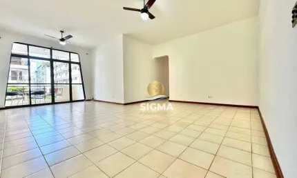 Apartamento com 4 quartos sendo 3  suítes à venda na Praia da Enseada - Guarujá/SP.