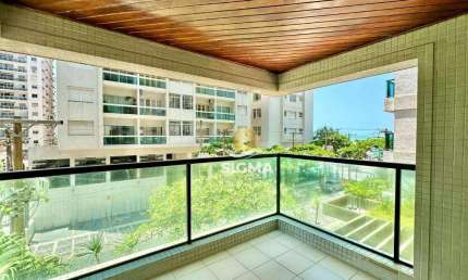 Apartamento com 4 quartos sendo 1 suíte à venda, 180 m² por R$ 700.000 - Pitangueiras - Guarujá/SP.