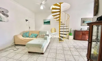 Cobertura à venda, 105 m² por R$ 425.000,00 - Jardim Astúrias - Guarujá/SP