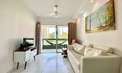 Apartamento com 3 quartos sendo 2 suítes à venda, 95 m² por R$ 450.000 - Jardim Astúrias - Guarujá/SP.