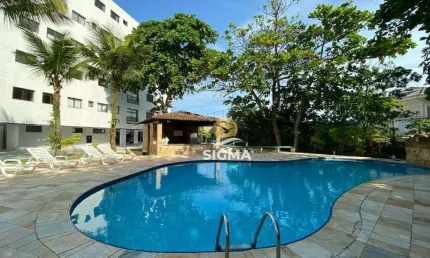 Apartamento com 2 quartos à venda, 75 m² por r$ 780.000 - tombo - guarujá/sp.