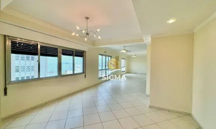 Vista mar - apartamento com 4 suítes à venda, 222 m² por r$ 1.200.000 - praia das pitangueiras - guarujá/sp.