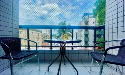 Apartamento com 2 quartos sendo 1 suíte à venda na Praia do Tombo - Guarujá/SP.